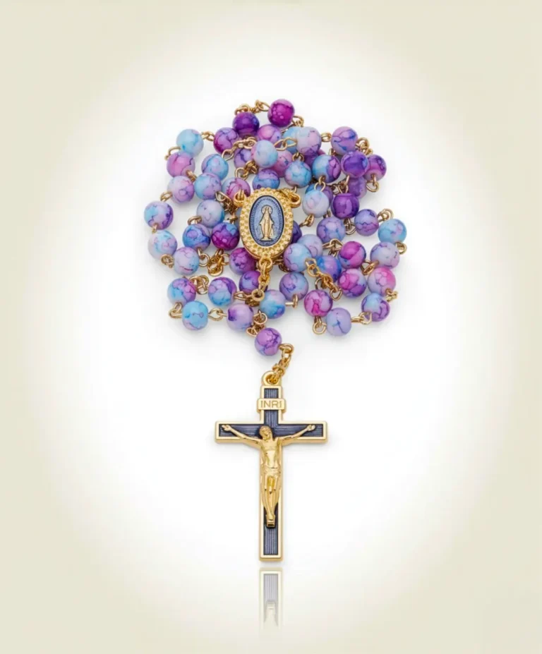 purple-blue-rosary-gold-crucifix-edition